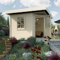 Gartenhaus mit Einzeltür Gartenhaus mit Einzeltür