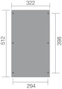 Weka Einzelcarport 617