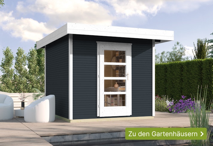 Top Gartenhäuser! Sliderbild