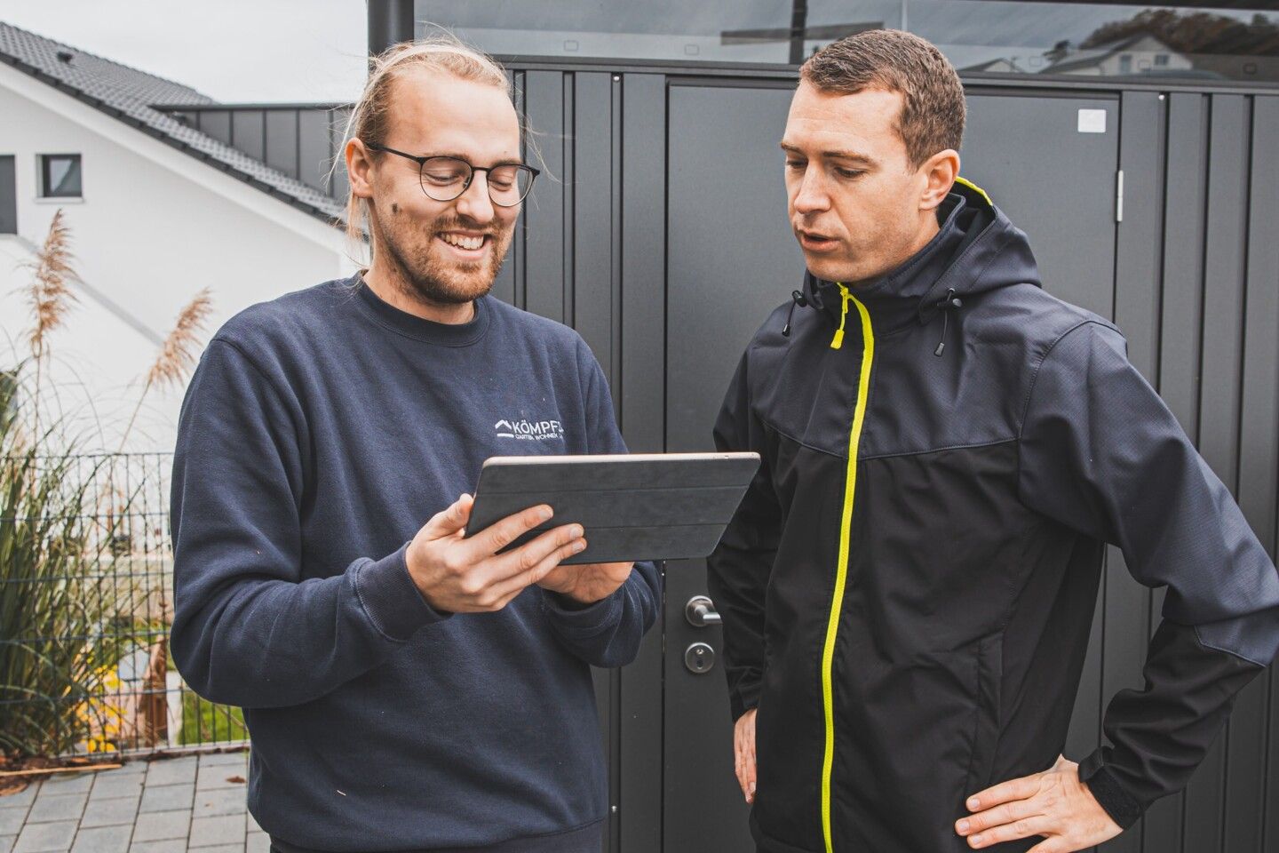 Kömpf24 Monteur im Einsatz