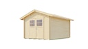Vorschaubild Weka 28 mm Gartenhaus Premium 28 mit Vordach (20 cm)