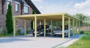 Vorschaubild Weka Doppelcarport 618
