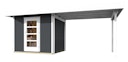 Vorschaubild Weka Gartenhaus Designhaus wekaLine 172 B mit Anbau (295 cm)