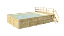 Vorschaubild Weka Massivholzpool 595 Gr. 2 - 45 mm - 636 x 400 cm