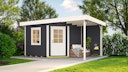 Weka Designhaus 213 A 28 mm inkl. 150 cm Anbau