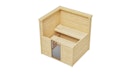 Vorschaubild Weka Premium Massivholzsauna Bergen 1.8 - 45 mm
