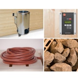Weka Saunaofen-Set 5 inkl. 3,6 kW BioAktiv Ofen mit Dampfbad-Funktion, Saunasteine, Steuergerät Weka Saunaofen-Set 5 inkl. 3,6 kW BioAktiv Ofen mit Dampfbad-Funktion, Saunasteine, SteuergerätZubehörbild