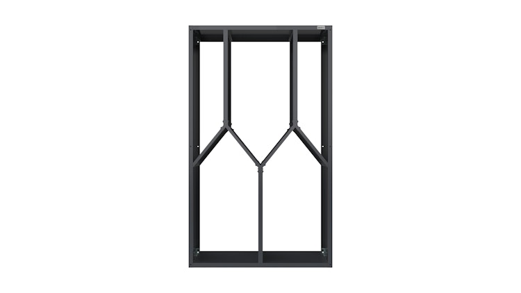 Weka Metall Brennholzregal Gary