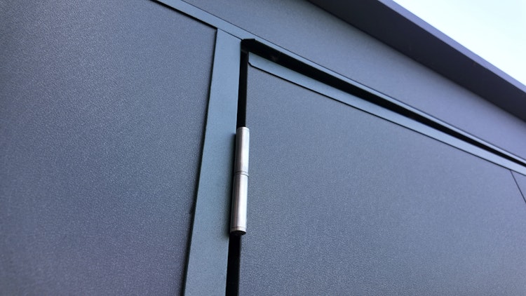 Weka Metall-Gerätehaus Gary 1-9