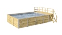 Vorschaubild Weka Massivholzpool 595 Gr. 2 - 45 mm - 636 x 400 cm