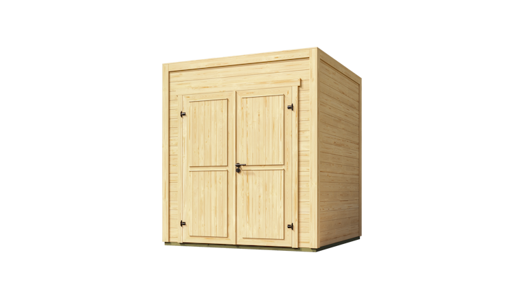 Weka Design-Gartenhaus Batu - 28 mm - Modern Storage