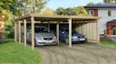 Vorschaubild Weka Doppelcarport 618