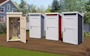 Weka 21 mm Gartenhaus/Gartenschrank 367