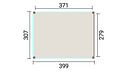 Vorschaubild Weka Design Pavillon Lumley - 400 x 300 cm