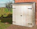 Vorschaubild Weka 14 mm Garten- und Terrassenschrank 361 mit Flachdach