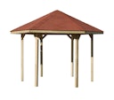 Vorschaubild Weka Pavillon 656 - Sparset inkl. Schindeln