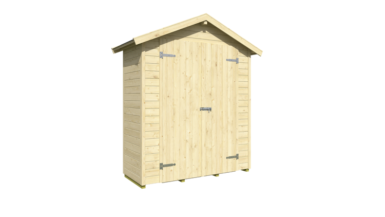 Weka Gartenhaus Mori mit Satteldach - 13 mm