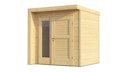 Vorschaubild Weka Design Gartenhaus 262 B mit Design-Doppeltür - 21 mm