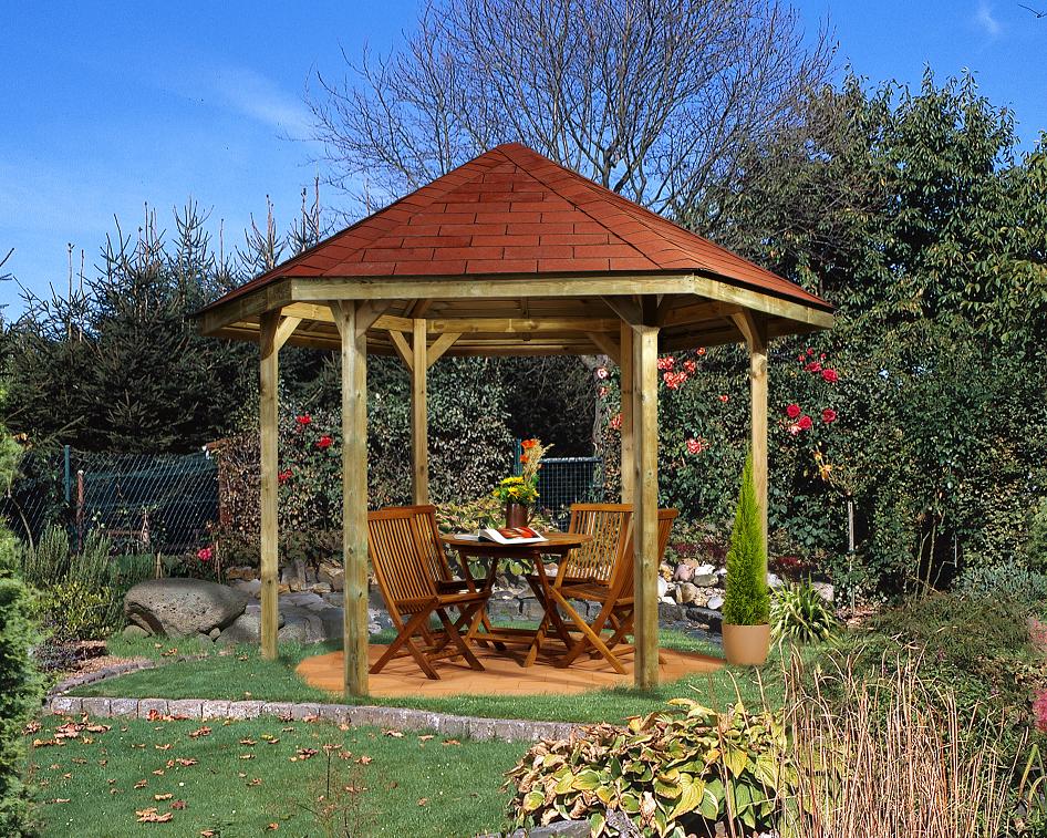 Weka Pavillon 656 - Sparset inkl. Schindeln