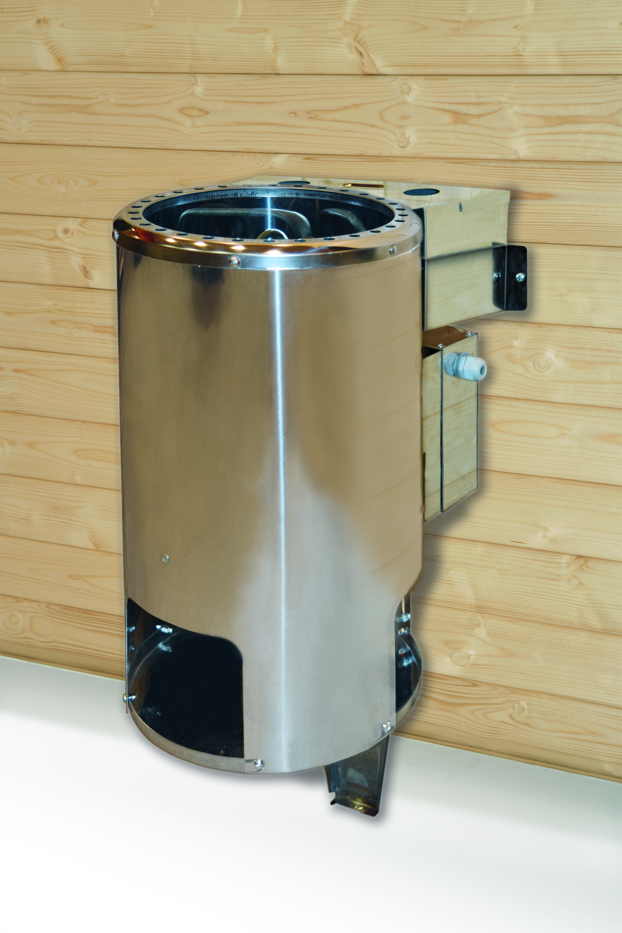 Weka Saunaofen BioAktiv mit Dampfbad-Funktion rund 3,6 kW 230 Volt