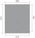 Vorschaubild Weka Doppelcarport 618