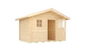 Vorschaubild Weka 45 mm Gartenhaus 131 mit Vordach (60 cm)