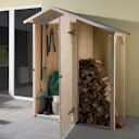 Weka 14 mm Garten- und Terrassenschrank 351 A/357 A mit Schleppdach