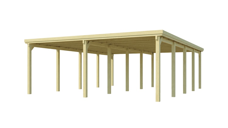 Weka Doppelcarport 618