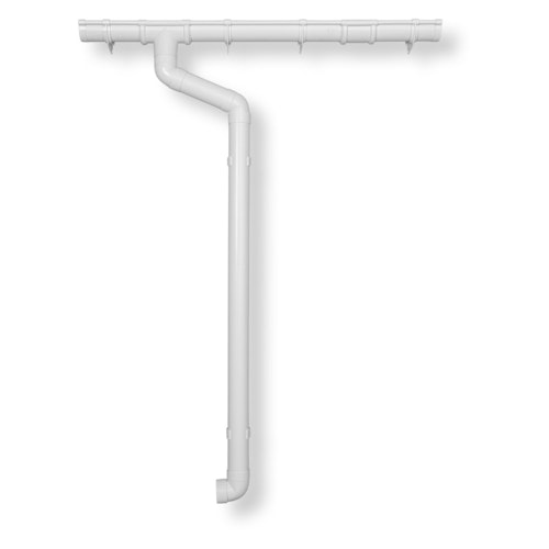 Kunststoff Dachrinnenset für Solid Gartenhaus Heidelberg (S8787) und Joigny (S8351)