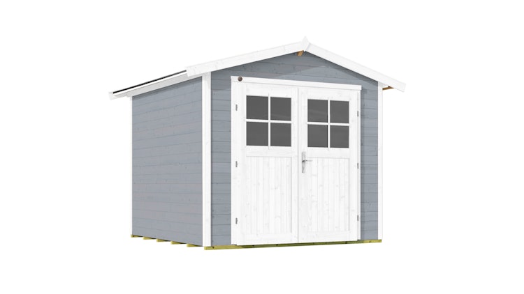 Weka Gartenhaus 224 inkl. Doppeltür - 21 mm