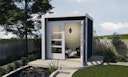 Vorschaubild Weka Design Gartenhaus 262 A mit Doppeltür - 21 mm