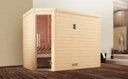 Vorschaubild Weka Premium Massivholzsauna Turku 3 Familiensauna - 45 mm