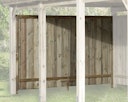 Vorschaubild Weka Rückwand für Carports, kesseldruckimprägniert - 20 mm