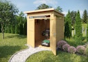 Vorschaubild Weka Gartenhaus 265 mit Oberlichtern - 21 mm
