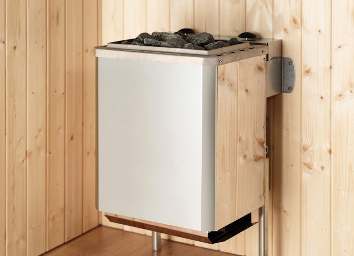 Weka Design Saunahaus Viira 1 mit Thermoholz - 40 mm Weka Design Saunahaus Viira 1 mit Thermoholz - 40 mm