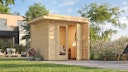 Vorschaubild Weka Design Gartenhaus Pure Garden Amberley - 19 mm