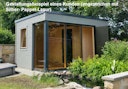 Vorschaubild Weka Design-Saunahaus Cubilis inkl. Elementsauna 45/68 mm