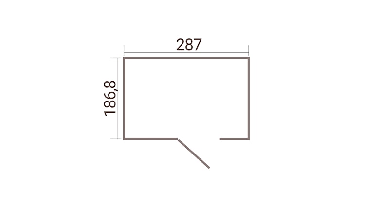 Weka Metall-Gerätehaus Gary 1-9
