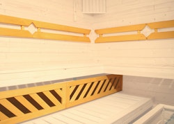 Weka Komfortpaket 2 für alle Saunen mit Mindestmaß von 194 x 194 cm
