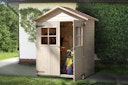 Vorschaubild Weka 14 mm Garten- und Terrassenschrank 351/357 mit Satteldach
