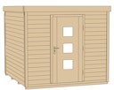 Vorschaubild Weka Designhaus 413 Flachdachhaus 45 mm