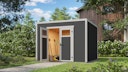 Vorschaubild Weka Design-Gartenhaus Batu - 28 mm - Modern Storage