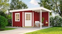 Weka Designhaus 213 A 28 mm inkl. 150 cm Anbau