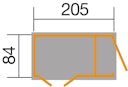 Vorschaubild Weka Garten[Q] Multibox 367 mit Regalsystem - 21 mm