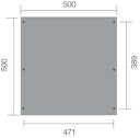 Vorschaubild Weka Flachdach Doppelcarport 616