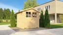 Vorschaubild Weka 19 mm Gartenhaus 316 - Doppeltür