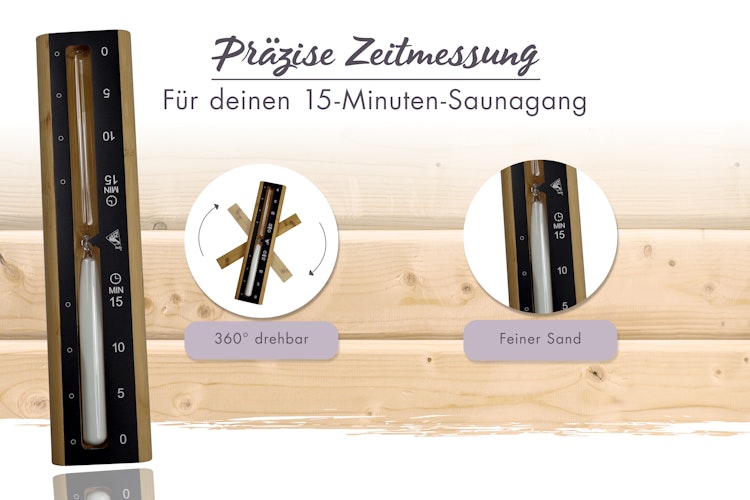 Karibu Sauna Zubehörset Premium 5-teilig