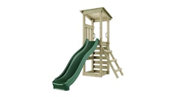 Rebo Spielturm Nizza inkl. Rutsche und Kletterwand - by Weka