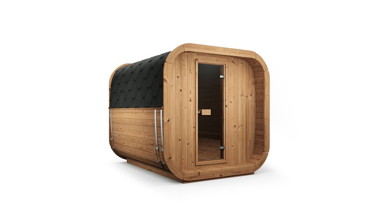 Weka Design Saunahaus Laadi 3 mit Thermoholz - 28/42 mm Weka Design Saunahaus Laadi 3 mit Thermoholz - 28/42 mm