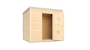 Vorschaubild Weka Designhaus 413 Flachdachhaus 45 mm